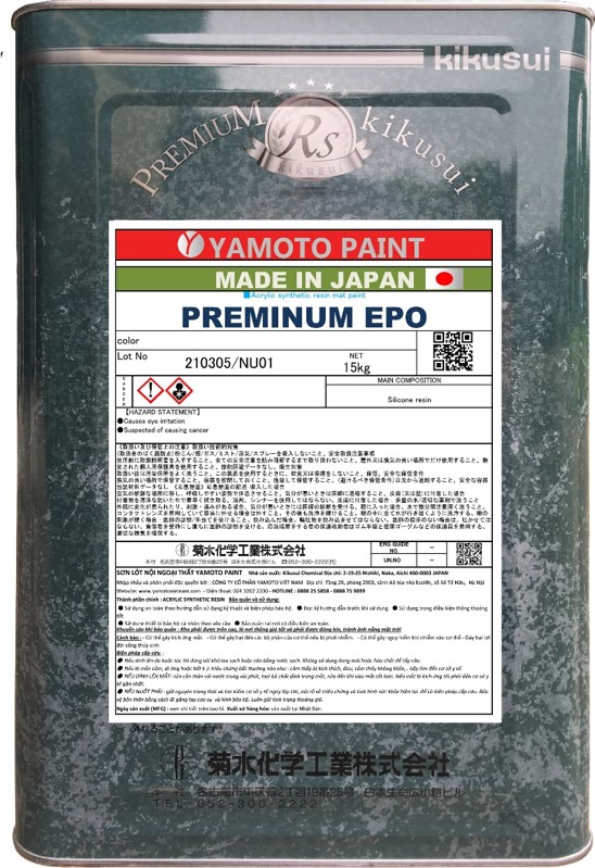 SƠN LÓT NỘI NGOẠI THẤT CAO CẤP PREMIUM EPO PRIMER (thùng 16kg)